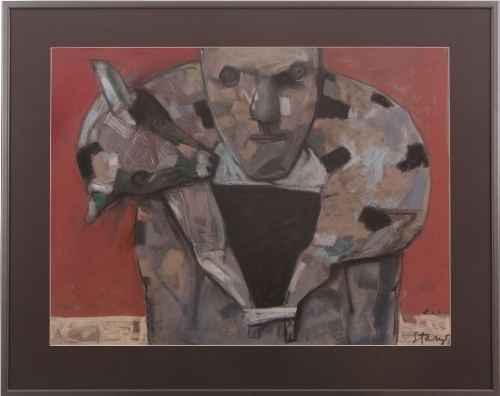 Autoportretas Kelyje (Eidrigevičius Stasys)